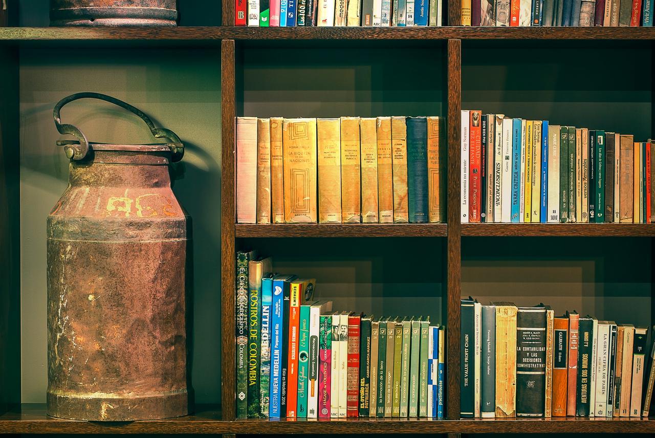 Sites Hotel เมเดยิน ภายนอก รูปภาพ Books on a bookshelf